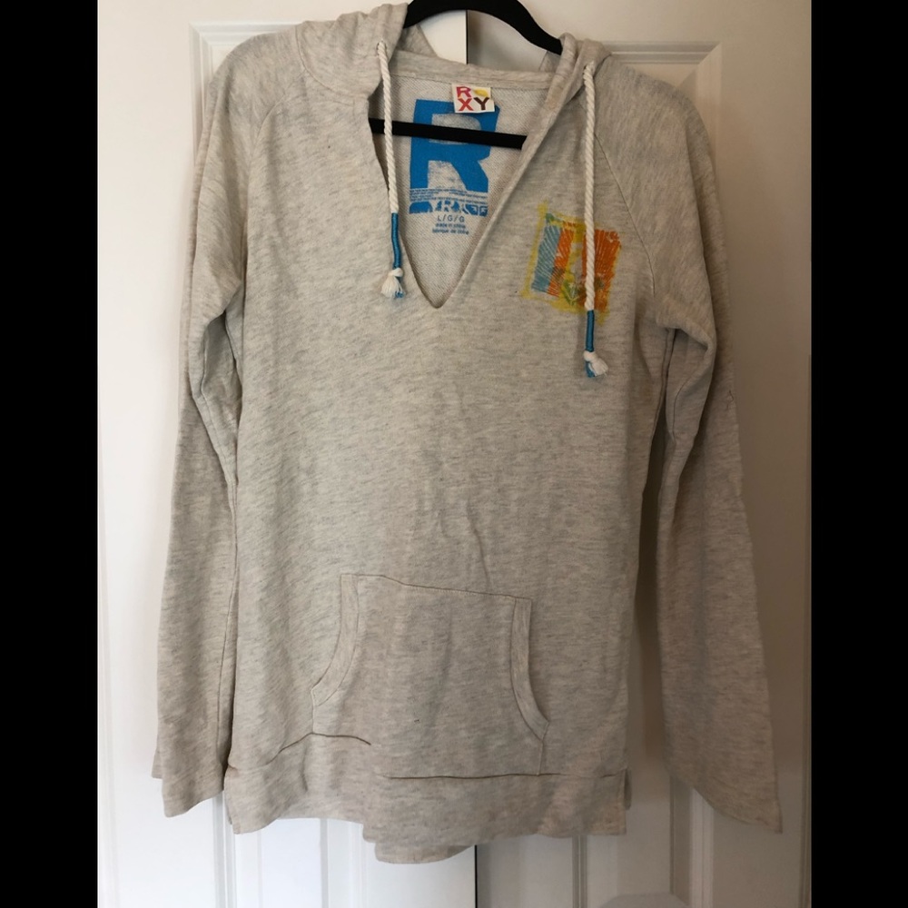 Roxy Hooded Sweatshirt, Large